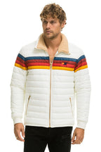Classic 4 STRIPE JACKET - WHITE