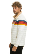 Classic 4 STRIPE JACKET - WHITE