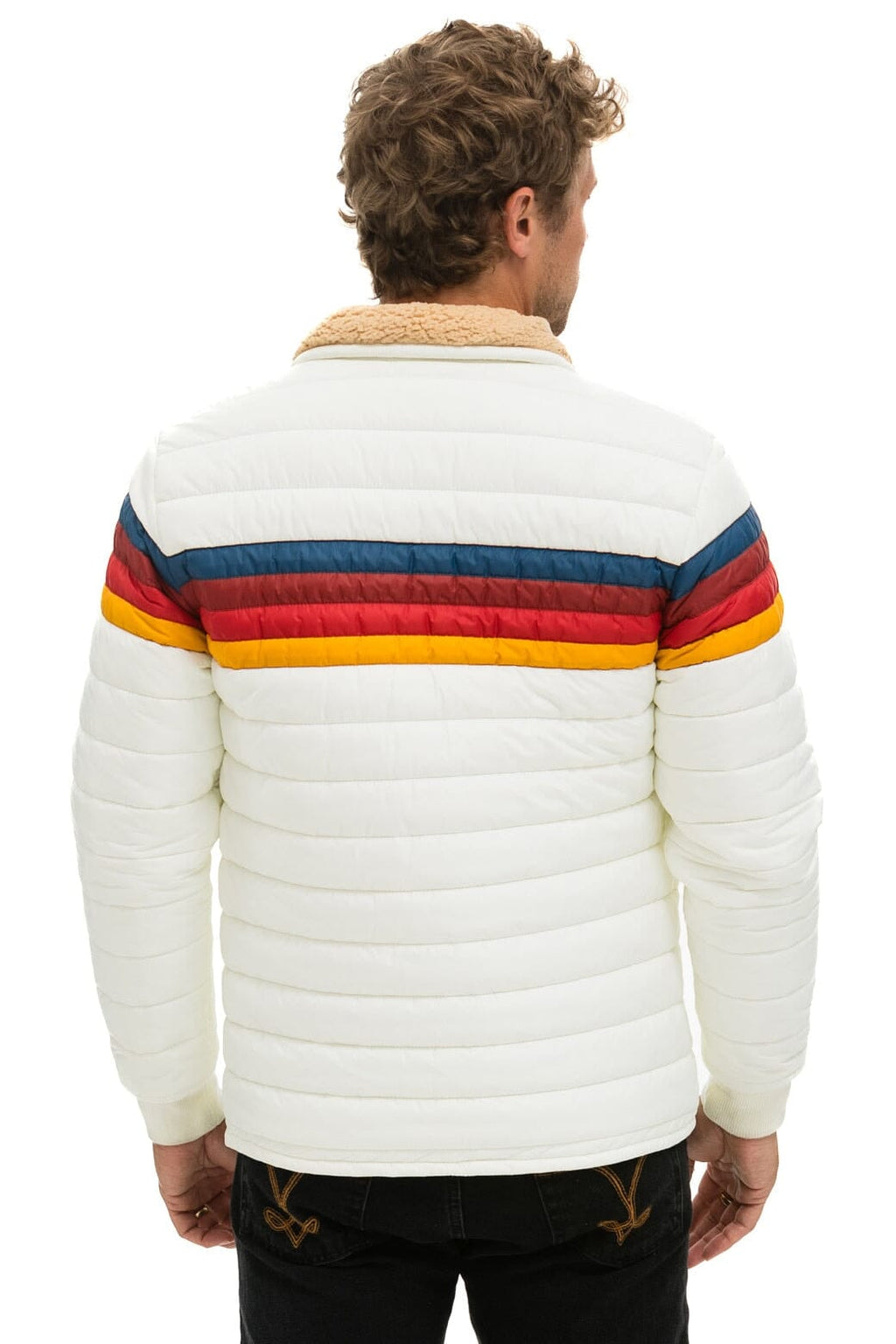 Classic 4 STRIPE JACKET - WHITE