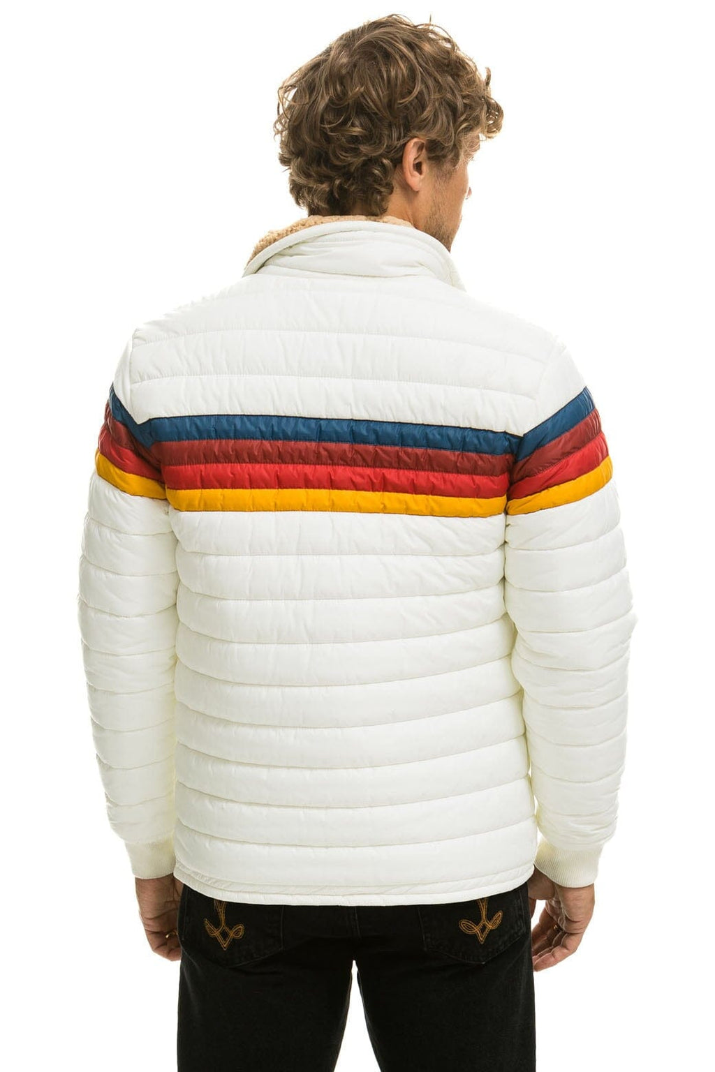 Classic 4 STRIPE JACKET - WHITE