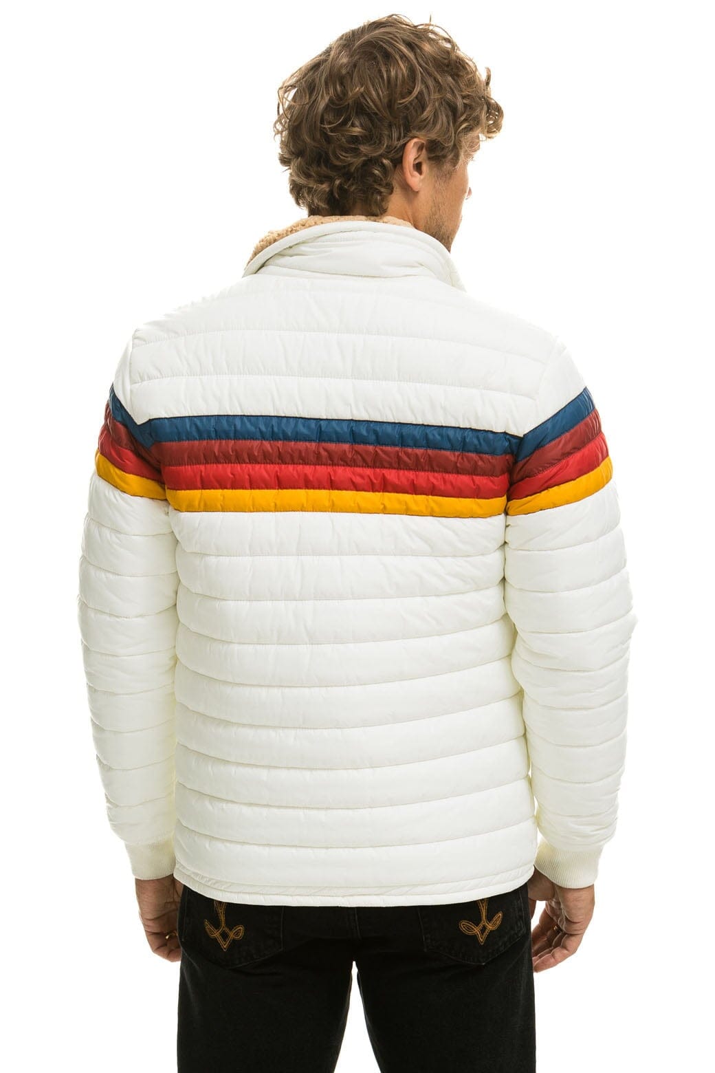 Classic 4 STRIPE JACKET - WHITE