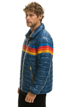 Classic 4 STRIPE TRAVELER JACKET - GLOSSY DEEP BLUE