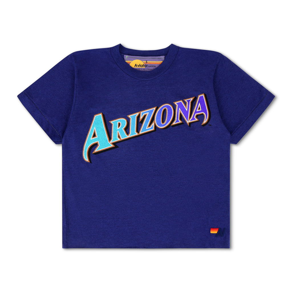 Classic ARIZONA DIAMONDBACKS 2026 BOYFRIEND TEE - DEEP PURPLE