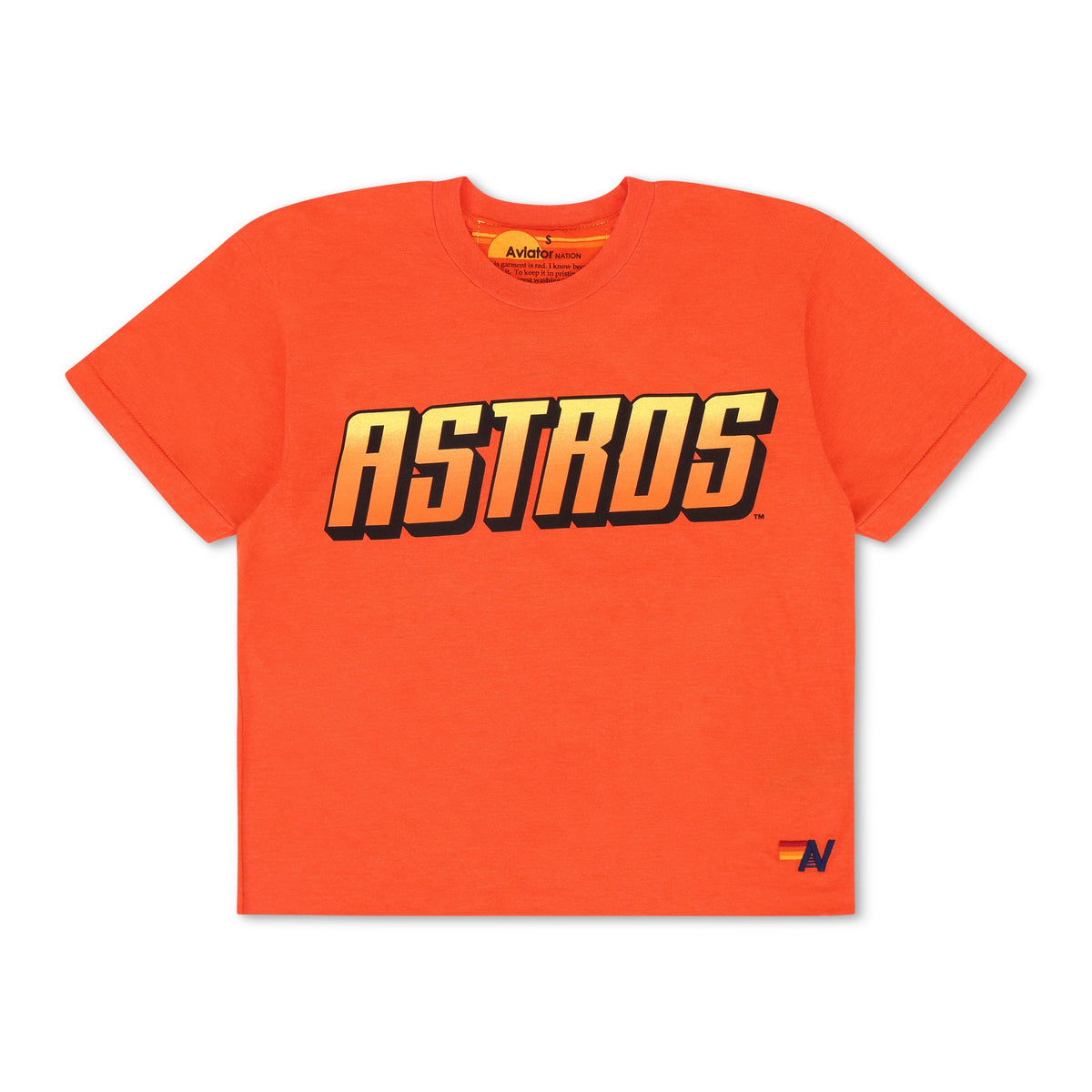 Classic HOUSTON ASTROS 2026 BOYFRIEND TEE - ORANGE