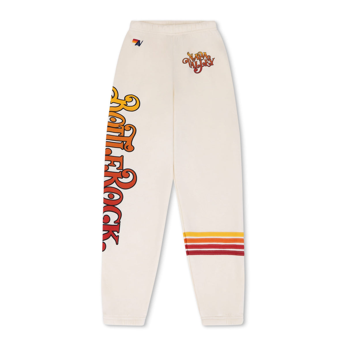 Classic BOTTLEROCK 2026 RUGBY STITCH SWEATPANTS - VINTAGE WHITE