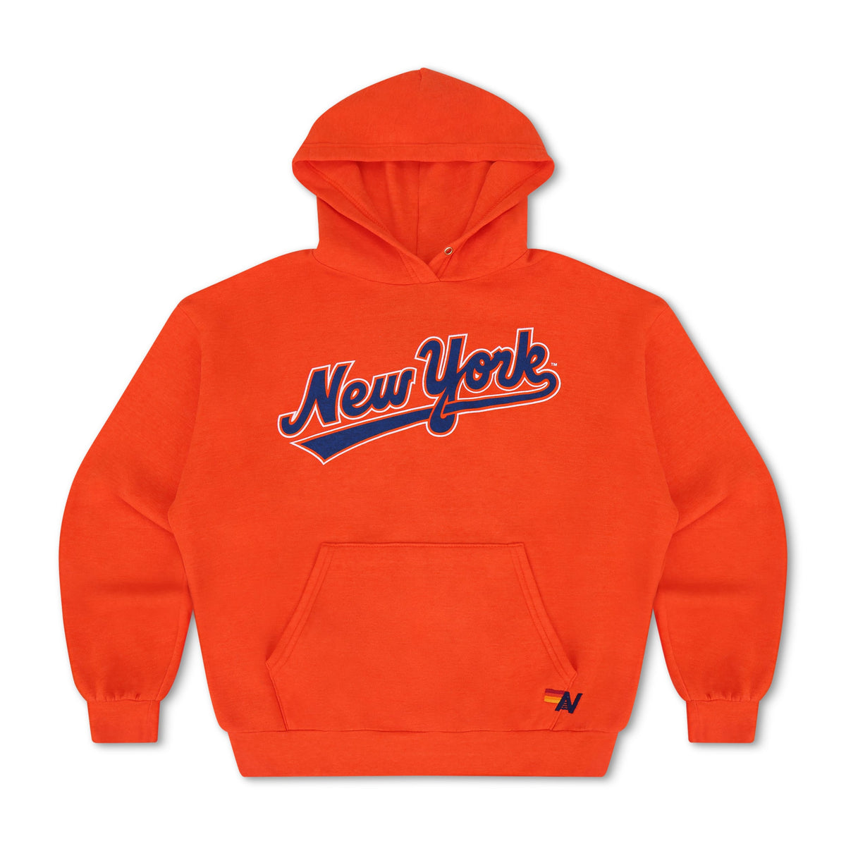 Classic NY METS 2026 RELAXED PULLOVER HOODIE - ORANGE