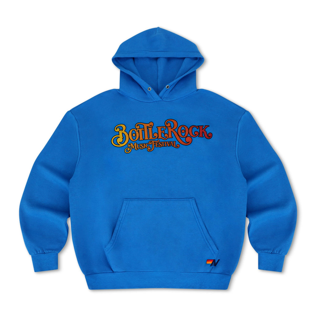 Classic BOTTLEROCK 2026 RELAXED PULLOVER HOODIE - ADVENTURE BLUE
