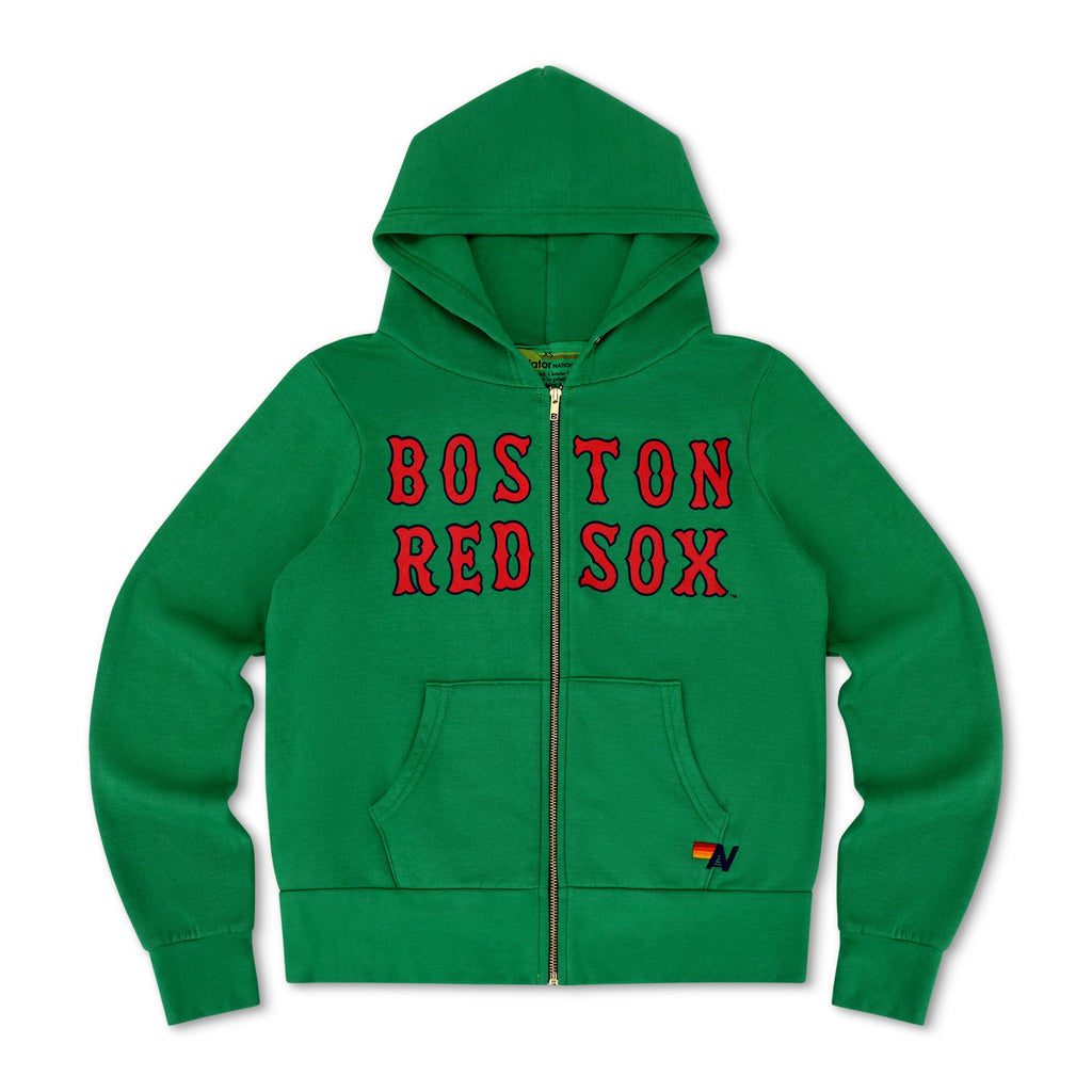 Classic BOSTON RED SOX 2026 ZIP HOODIE - KELLY GREEN