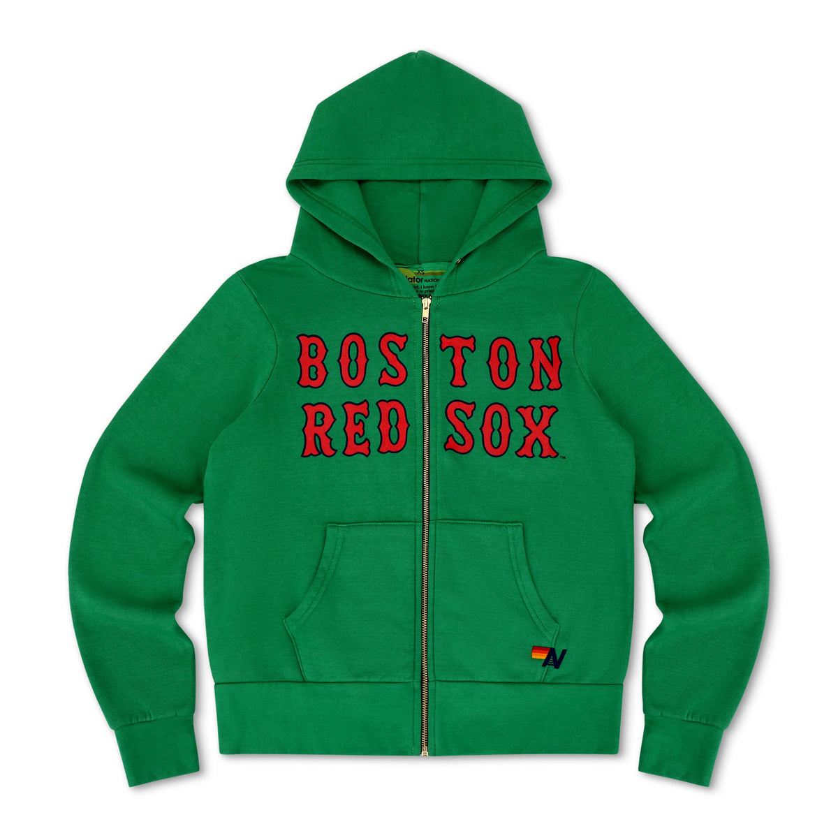 Classic BOSTON RED SOX 2026 ZIP HOODIE - KELLY GREEN