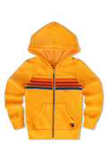 Classic KIDS 5 STRIPE HOODIE - GOLD