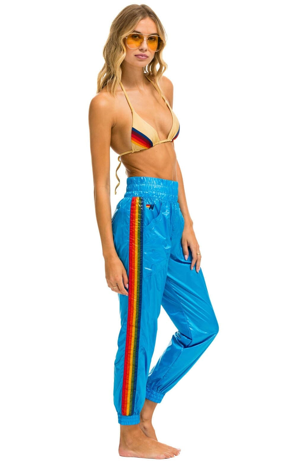 Classic 5 STRIPE HI RISE WIND PANT - DRESDEN