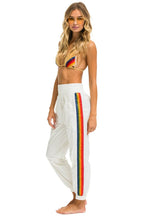 Classic 5 STRIPE HI RISE WIND PANT - VINTAGE WHITE