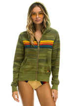 Classic 5 STRIPE HOODIE - CAMO