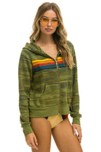Classic 5 STRIPE HOODIE - CAMO