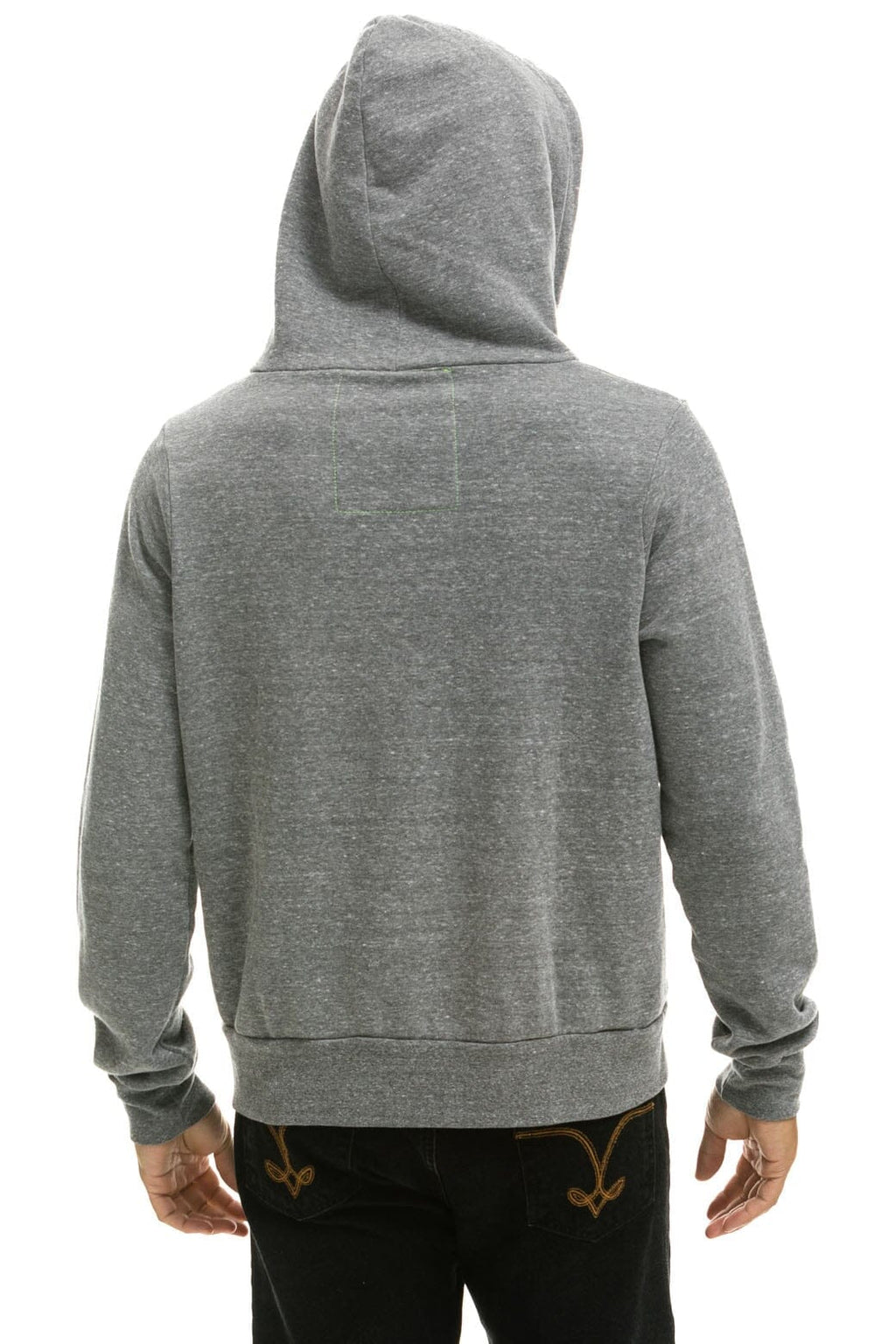 Classic 5 STRIPE HOODIE - HEATHER GREY GREY