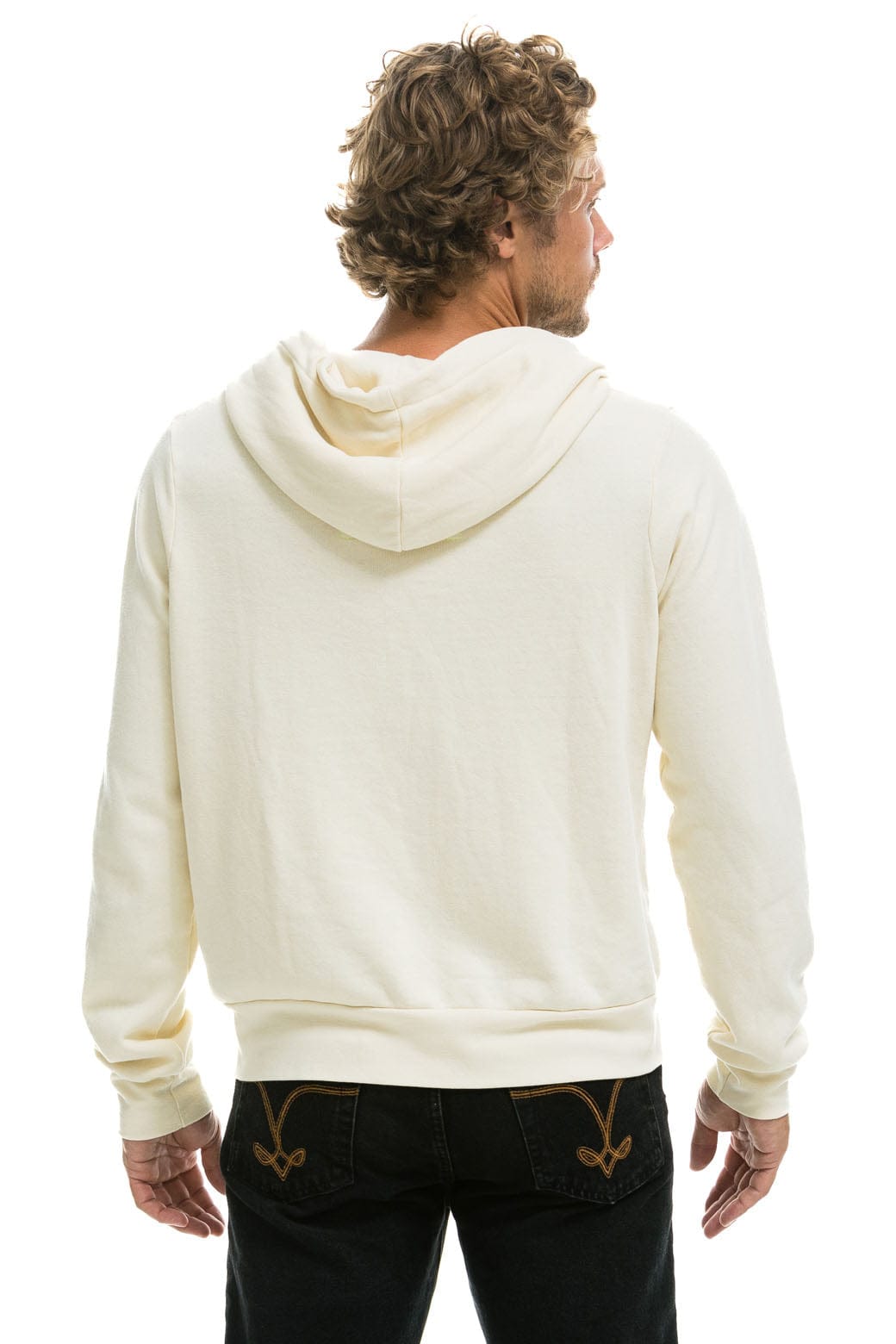 Classic 5 STRIPE HOODIE - VINTAGE WHITE BLUE