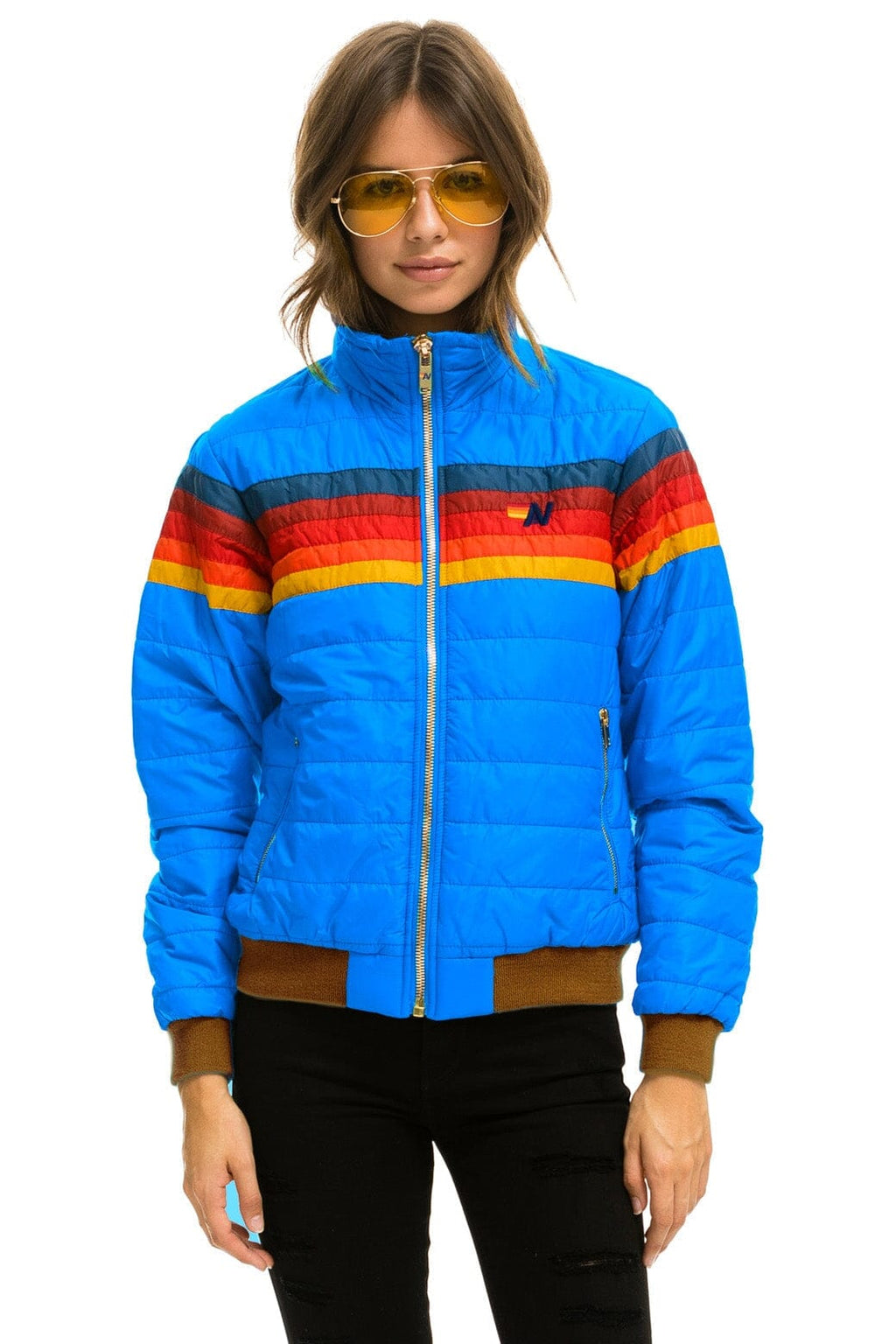 Classic 5 STRIPE JACKET - BLUE CINA