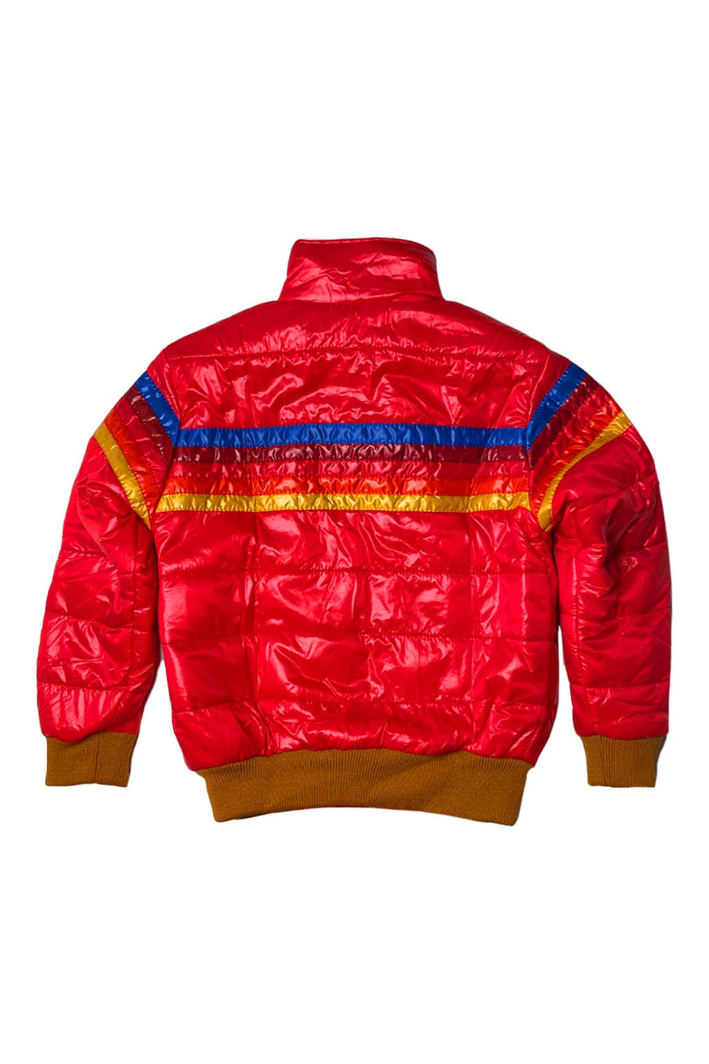 Classic 5 STRIPE KIDS TRAVELER JACKET - CHERRY GLOSSY
