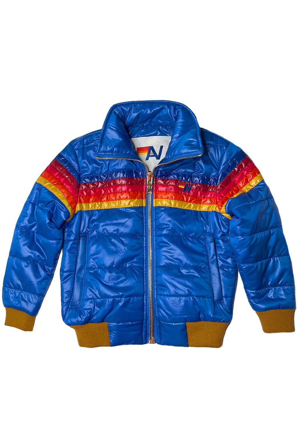 Classic 5 STRIPE KIDS TRAVELER JACKET - SNORKEL BLUE