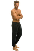 Classic 5 STRIPE SWEATPANTS - CHARCOAL BLUE