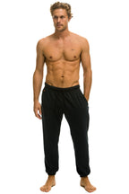 Classic 5 STRIPE SWEATPANTS - CHARCOAL GREY
