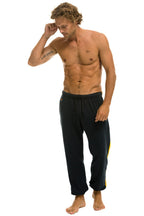Classic 5 STRIPE SWEATPANTS - CHARCOAL