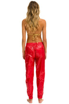 Classic 5 STRIPE WIND PANT - CHERRY GLOSSY