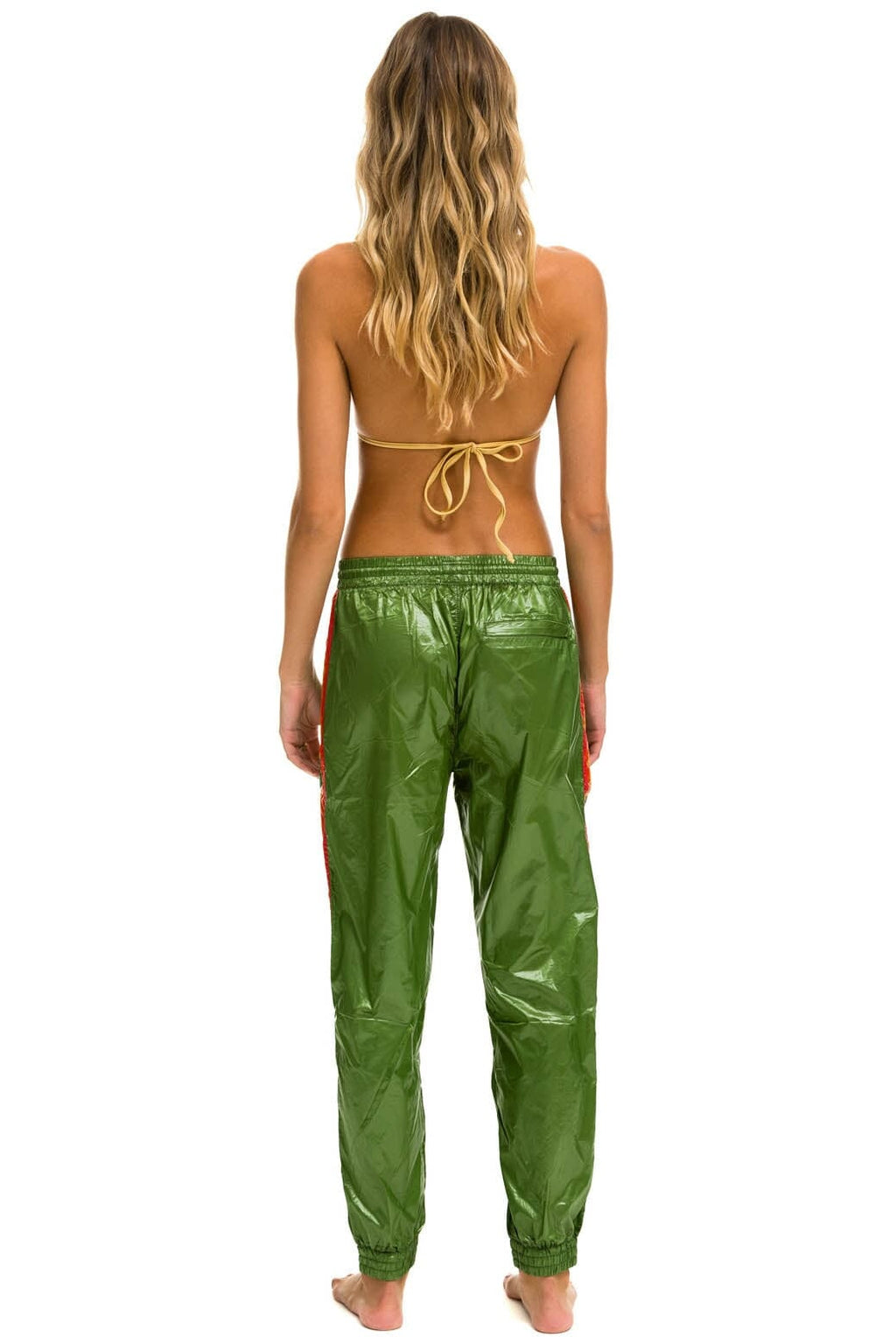 Classic 5 STRIPE WIND PANT - GARDEN GREEN