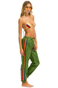 Classic 5 STRIPE WIND PANT - GARDEN GREEN