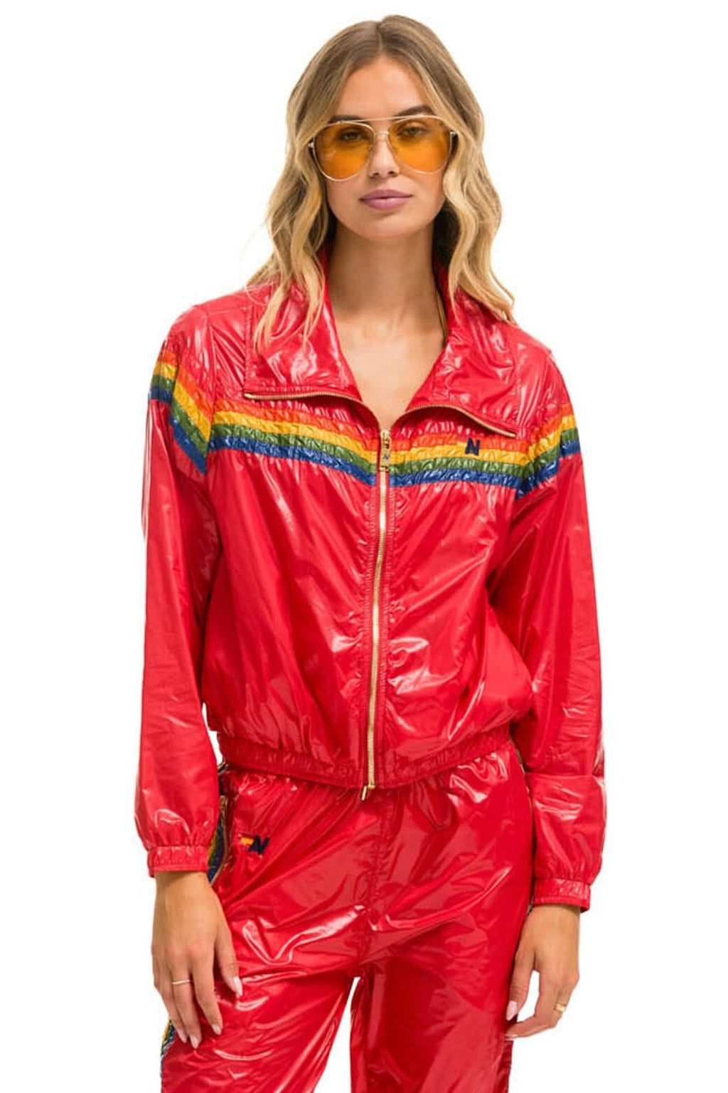 Classic 5 STRIPE - WINDBREAKER CHERRY GLOSSY