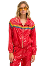 Classic 5 STRIPE - WINDBREAKER CHERRY GLOSSY