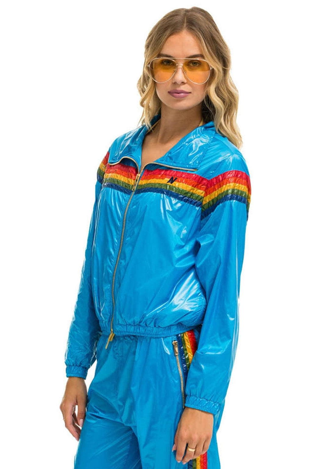 Classic 5 STRIPE WINDBREAKER - DRESDEN
