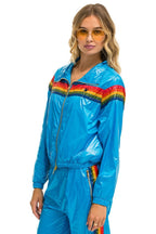 Classic 5 STRIPE WINDBREAKER - DRESDEN