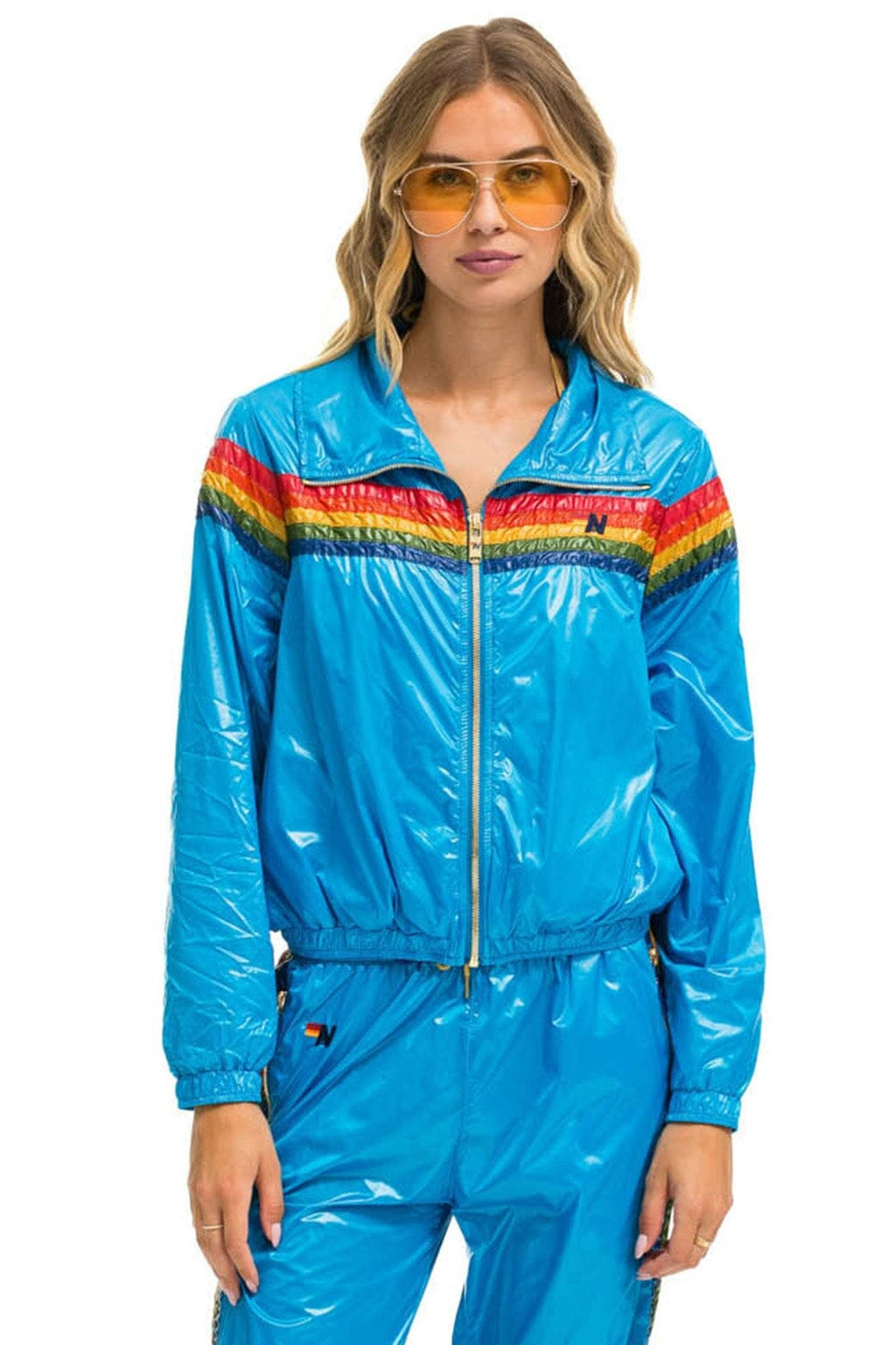 Classic 5 STRIPE WINDBREAKER - DRESDEN