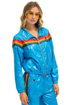 Classic 5 STRIPE WINDBREAKER - DRESDEN