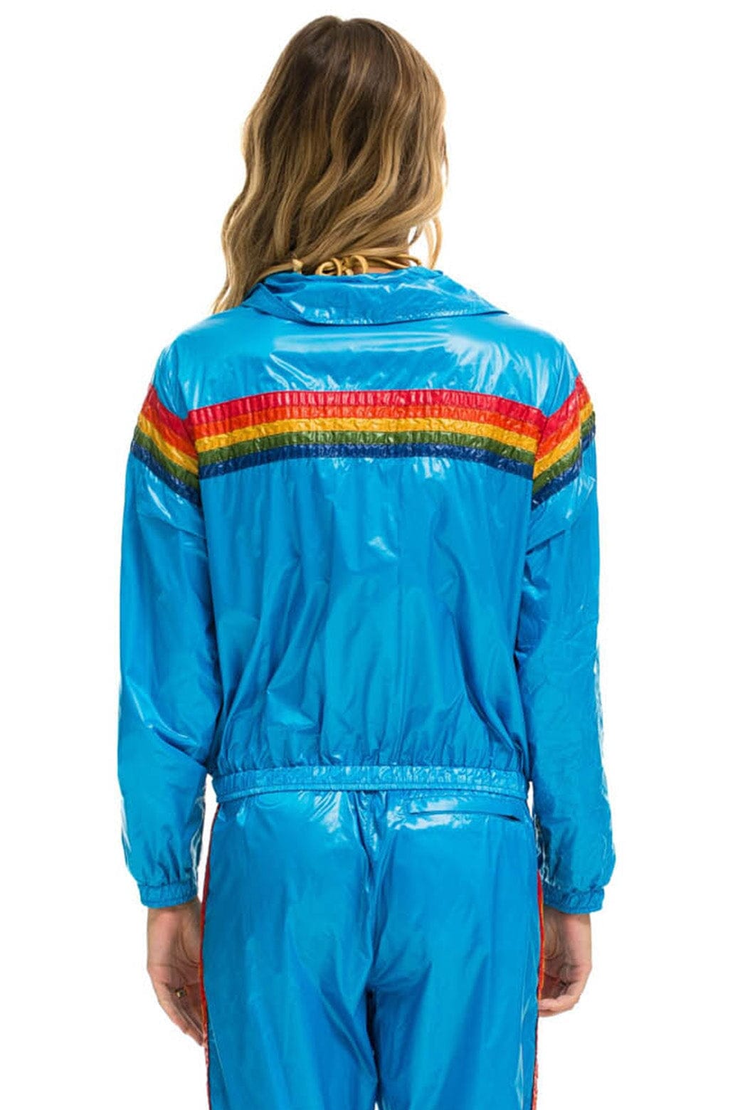 Classic 5 STRIPE WINDBREAKER - DRESDEN