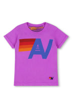 Classic KIDS LOGO TEE - NEON PURPLE
