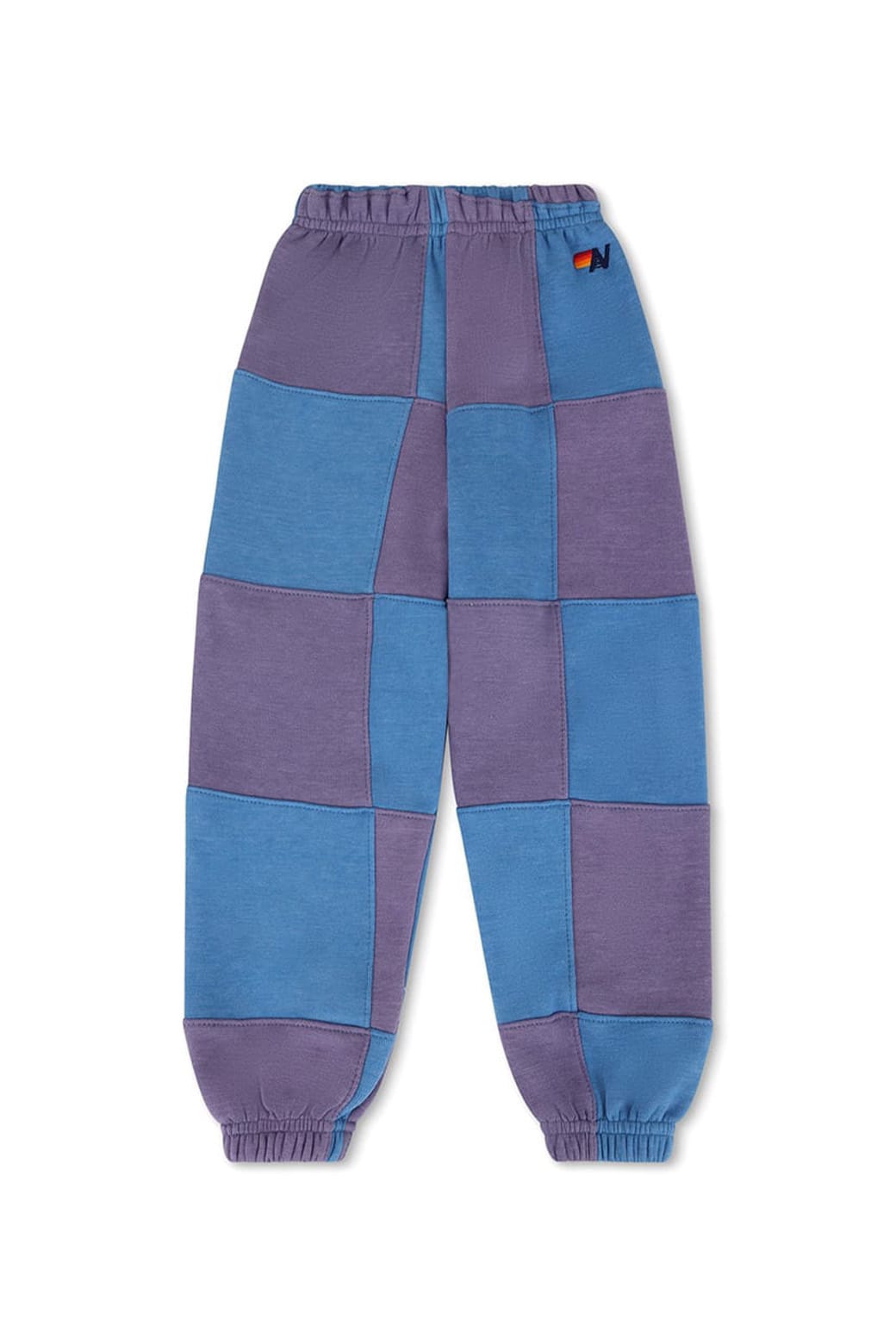 Classic KIDS CHECK QUILTED SWEATPANTS -LAVENDER OCEAN