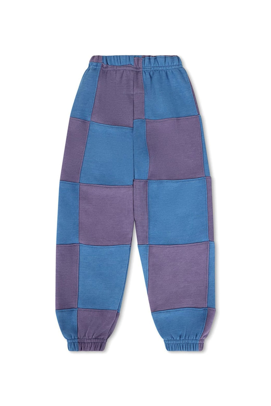 Classic KIDS CHECK QUILTED SWEATPANTS -LAVENDER OCEAN