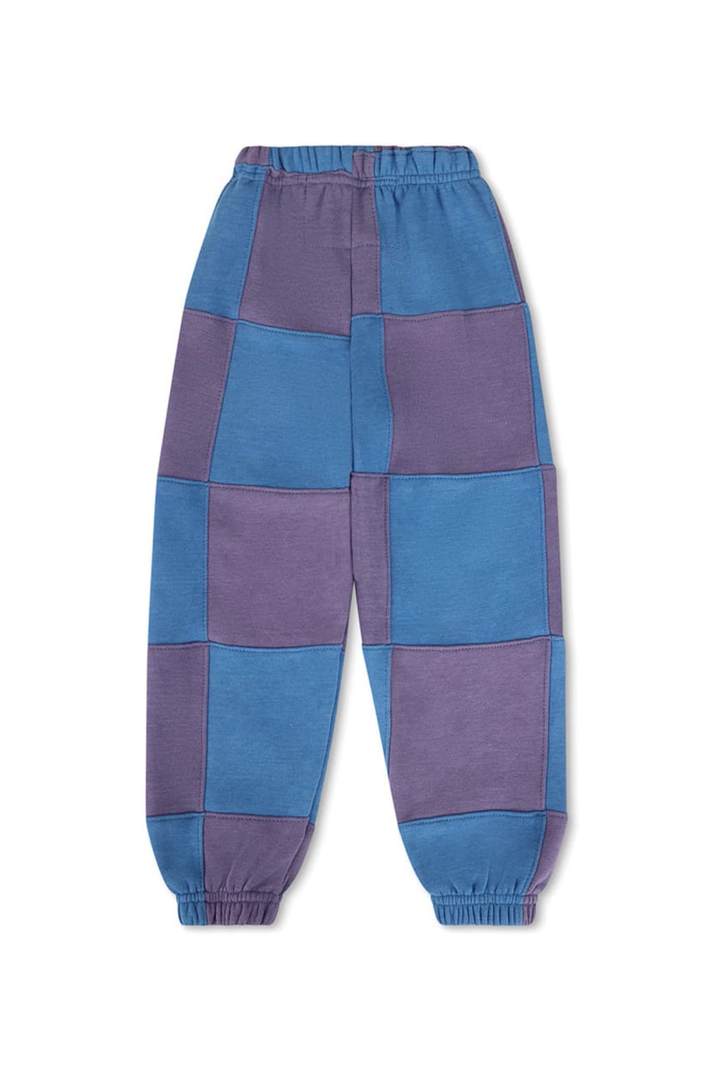 Classic KIDS CHECK QUILTED SWEATPANTS -LAVENDER OCEAN