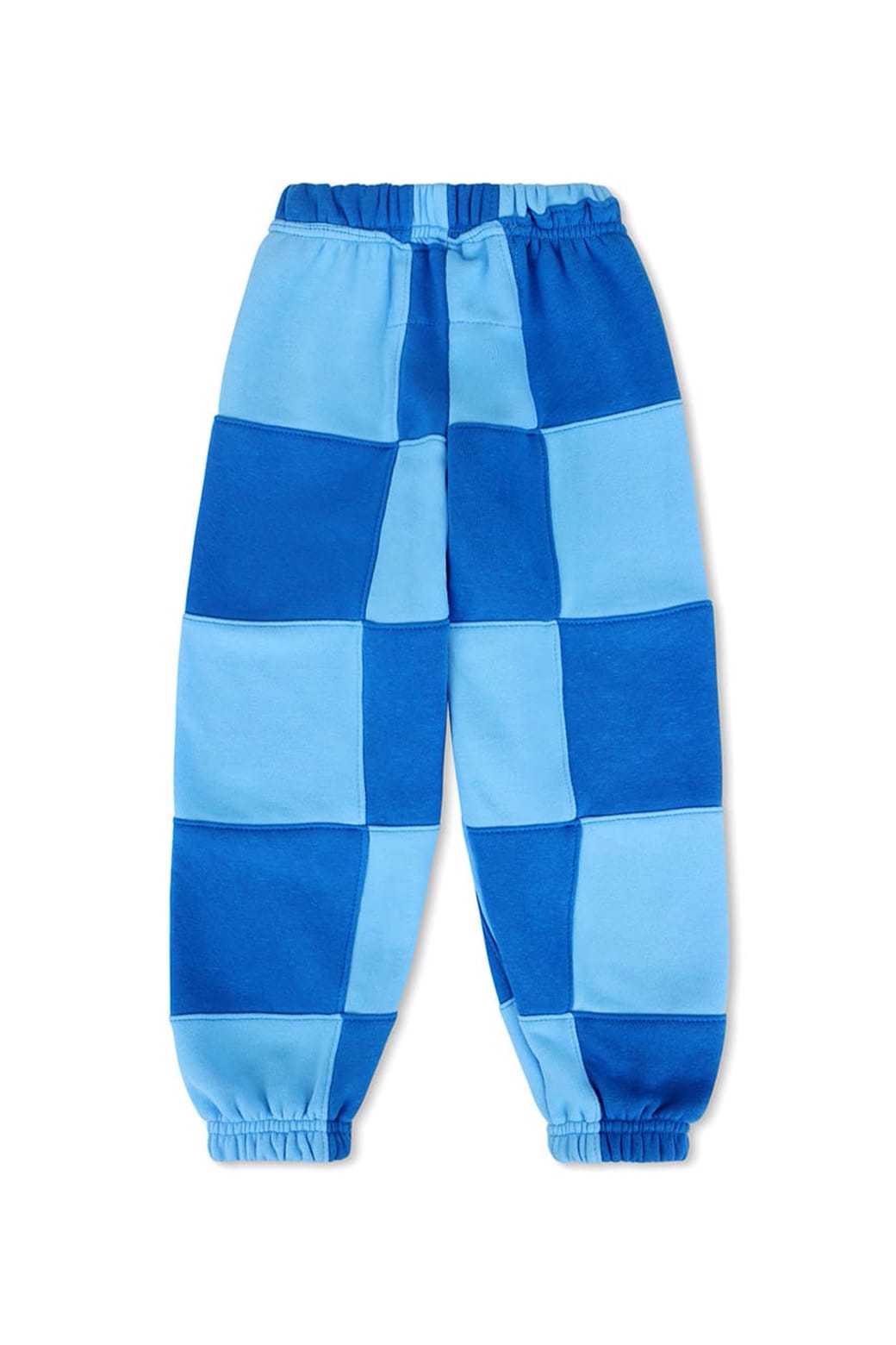 Classic KIDS CHECK QUILTED SWEATPANTS -SKY ADVENTURE BLUE