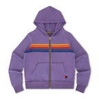 Classic 5 STRIPE HOODIE - LAVENDER