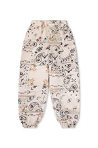 Classic KIDS BANDANA QUILTED SWEATPANTS - VINTAGE WHITE