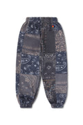 Classic KIDS BANDANA QUILTED SWEATPANTS - CHARCOAL