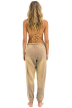 Classic 5 STRIPE SWEATPANTS - FADED TAN
