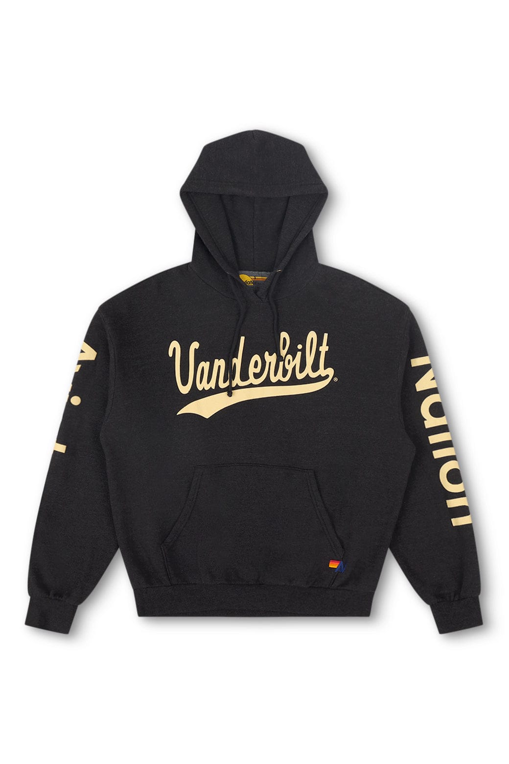 Classic VANDERBILT LOGO PULLOVER HOODIE RELAXED - BLACK