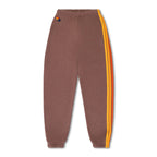 Classic 5 STRIPE SWEATPANTS - MOCHA