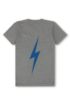 Classic LOS ANGELES DODGERS BOLT CREW TEE - HEATHER GREY