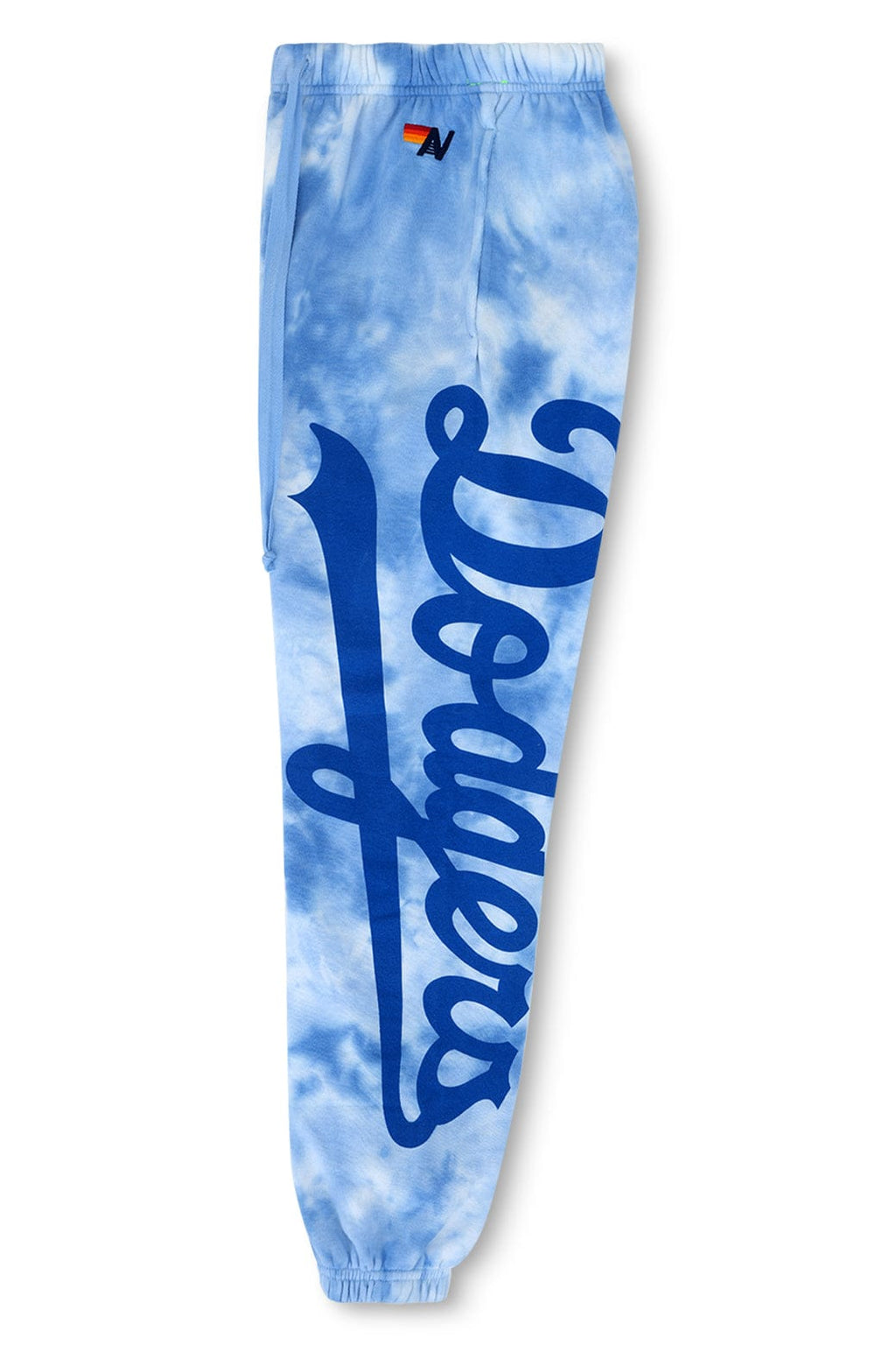 Classic LOS ANGELES DODGERS HAND DYED SWEATPANTS - TIE DYE BLUE