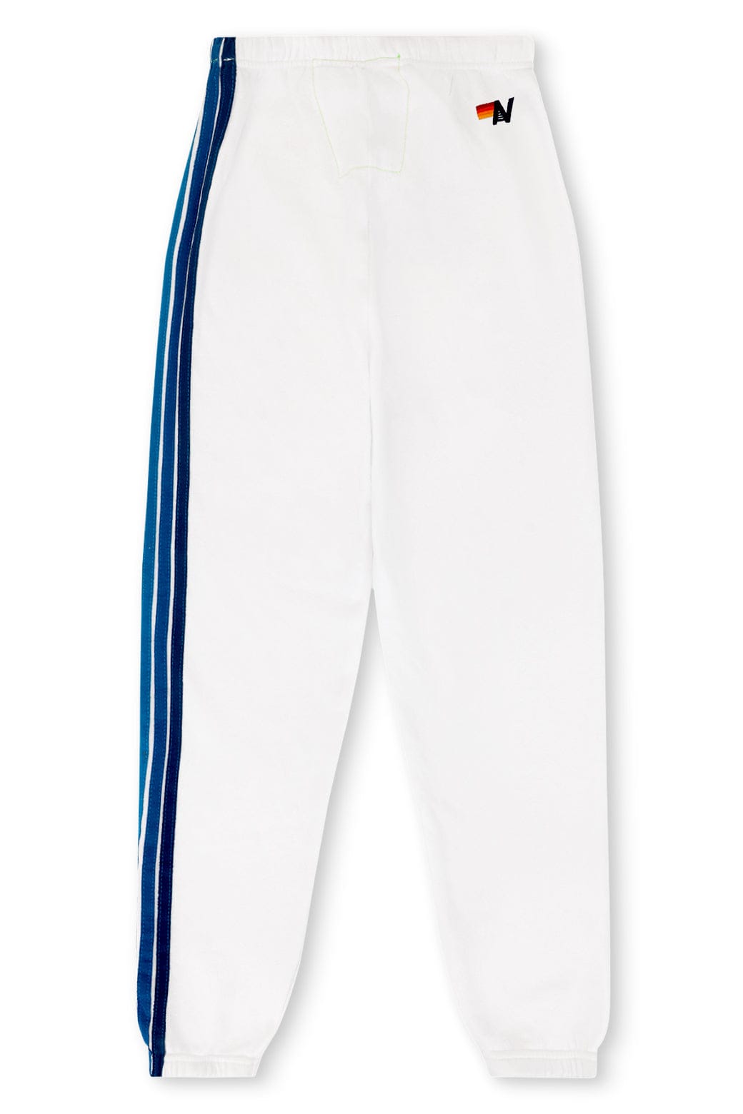 Classic LOS ANGELES DODGERS 5 STRIPE SWEATPANTS - WHITE BLUE